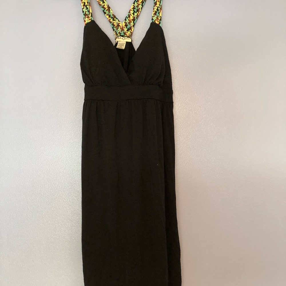 Cute long polyester sun dress